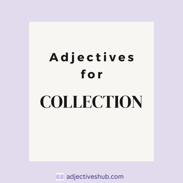 Adjectives for Collection